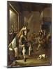 A Seated Cavalier with Soldiers Playing Cards, 1655-Jacob Duck-Mounted Giclee Print