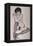 A Seated Nude Female, 1914-Egon Schiele-Framed Premier Image Canvas