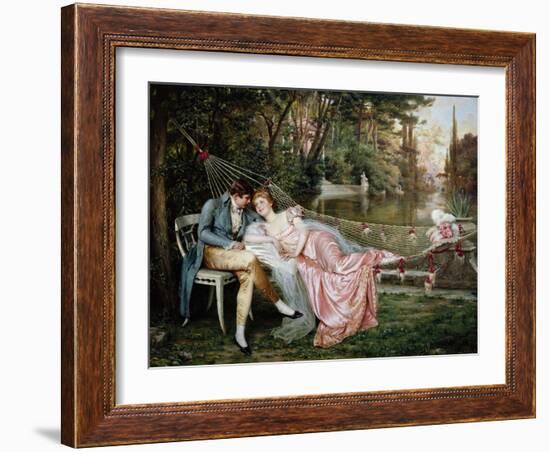A Secret Liaison-Joseph Frederic Soulacroix-Framed Giclee Print