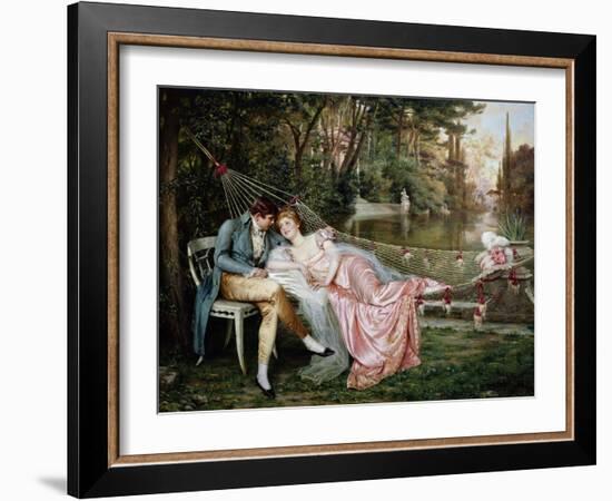 A Secret Liaison-Joseph Frederic Soulacroix-Framed Giclee Print