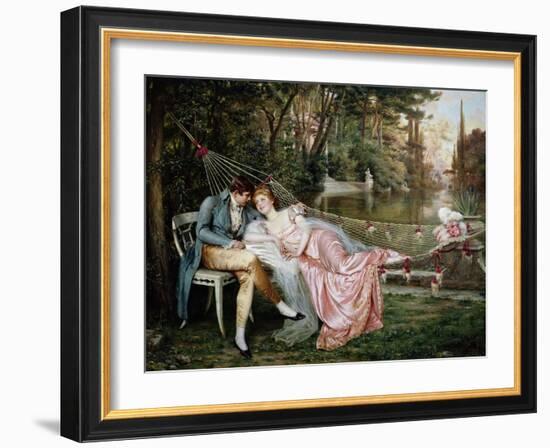 A Secret Liaison-Joseph Frederic Soulacroix-Framed Giclee Print