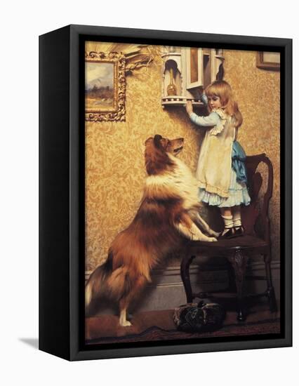 A Secret Place-Charles Burton Barber-Framed Premier Image Canvas