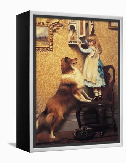 A Secret Place-Charles Burton Barber-Framed Premier Image Canvas