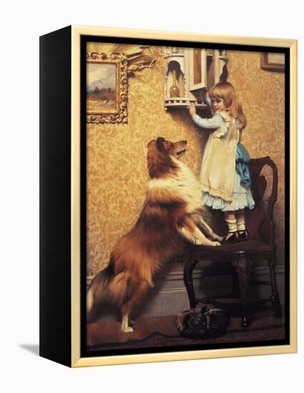 A Secret Place-Charles Burton Barber-Framed Premier Image Canvas