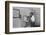 A segregated water fountain at Oklahoma City, 1939-Russell Lee-Framed Photographic Print