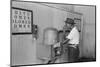 A segregated water fountain at Oklahoma City, 1939-Russell Lee-Mounted Photographic Print