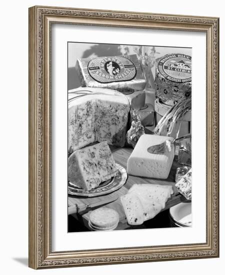 A Selection of Danish Cheeses, 1963-Michael Walters-Framed Photographic Print