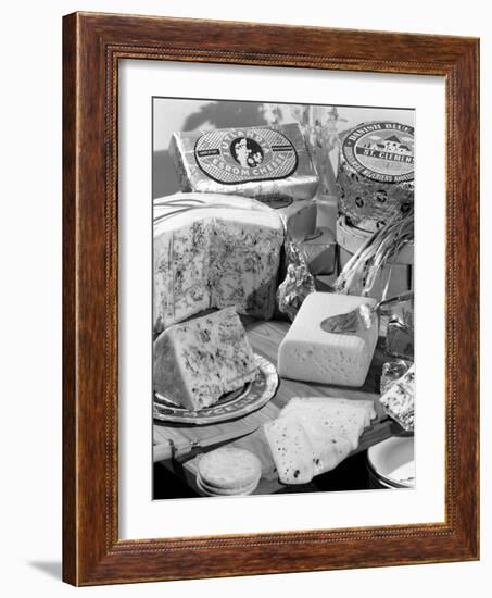 A Selection of Danish Cheeses, 1963-Michael Walters-Framed Photographic Print