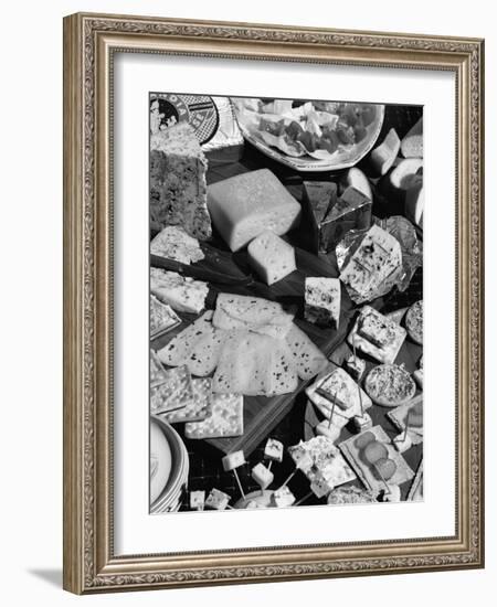 A Selection of Danish Cheeses, 1963-Michael Walters-Framed Photographic Print