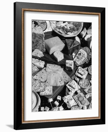 A Selection of Danish Cheeses, 1963-Michael Walters-Framed Photographic Print