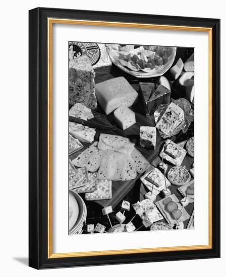 A Selection of Danish Cheeses, 1963-Michael Walters-Framed Photographic Print