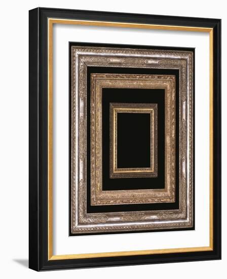 A Selection of English Carved and Gilded Frames-null-Framed Giclee Print