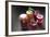 A Selection of Jams and Jelly in Jars, Redcurrants and Leaves-Foodcollection-Framed Photographic Print