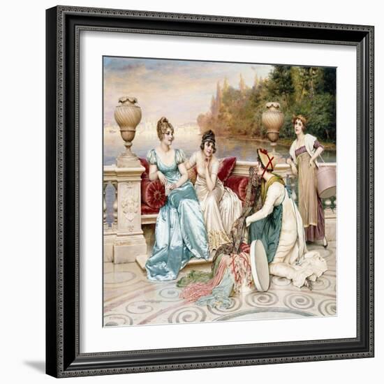 A Selection of Silk and Satin-Joseph Frederic Soulacroix-Framed Giclee Print