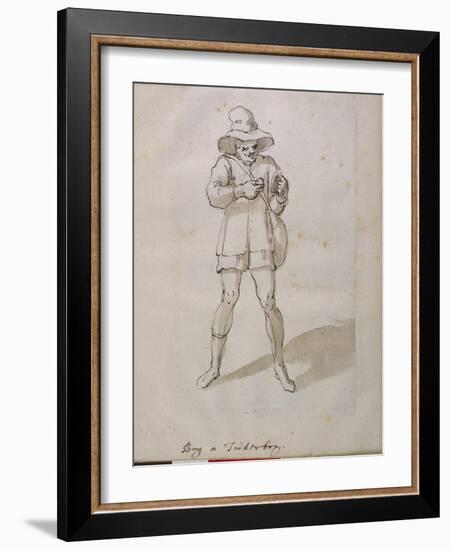 A Seller of Tinder Boxes-Inigo Jones-Framed Giclee Print