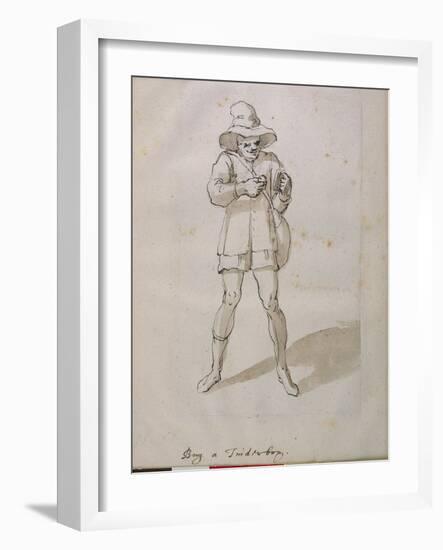 A Seller of Tinder Boxes-Inigo Jones-Framed Giclee Print