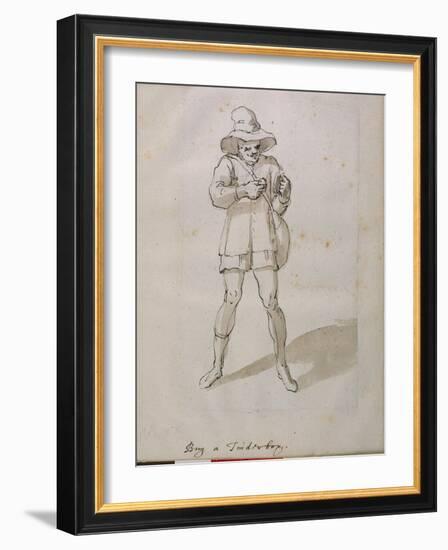 A Seller of Tinder Boxes-Inigo Jones-Framed Giclee Print