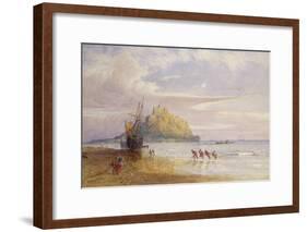 A September Evening, St Michael's Mount, Cornwall-John Mogford-Framed Giclee Print