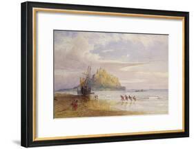 A September Evening, St Michael's Mount, Cornwall-John Mogford-Framed Giclee Print