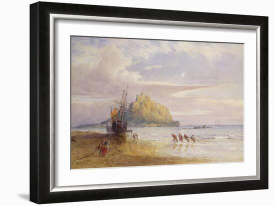 A September Evening, St Michael's Mount, Cornwall-John Mogford-Framed Giclee Print