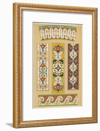 A Series of Arabesques-null-Framed Art Print