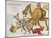 A Serio-Comic Map of Europe, John Bull and His Friends, 1900-Frederick W Rose-Mounted Giclee Print