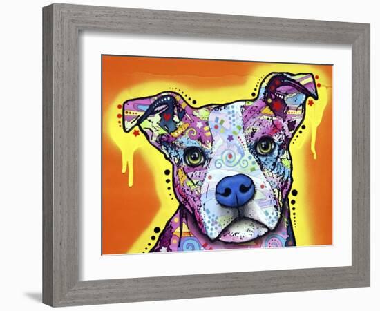 A Serious Pit-Dean Russo-Framed Giclee Print