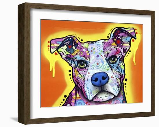A Serious Pit-Dean Russo-Framed Giclee Print