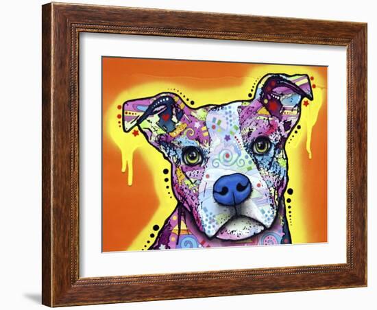 A Serious Pit-Dean Russo-Framed Giclee Print