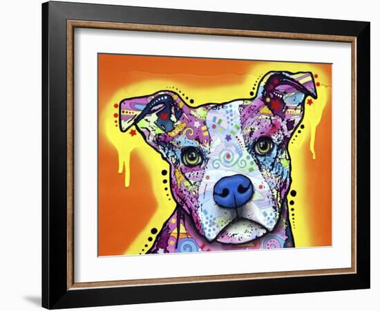 A Serious Pit-Dean Russo-Framed Giclee Print