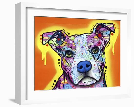 A Serious Pit-Dean Russo-Framed Giclee Print