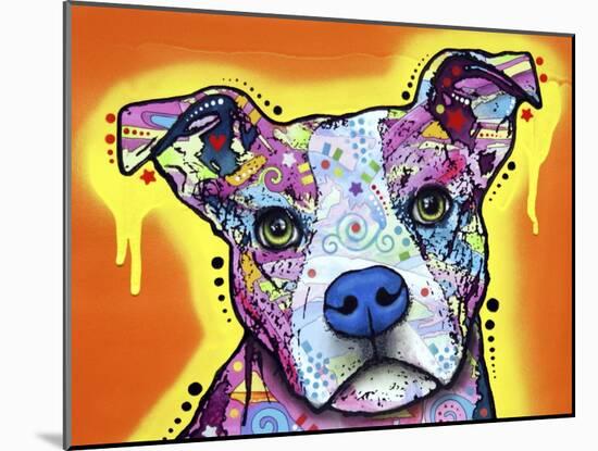 A Serious Pit-Dean Russo-Mounted Giclee Print