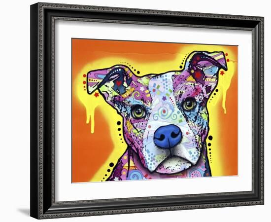 A Serious Pit-Dean Russo-Framed Giclee Print