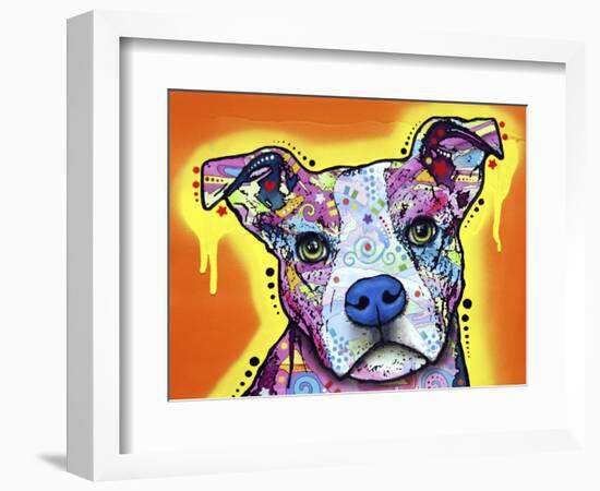 A Serious Pit-Dean Russo-Framed Giclee Print