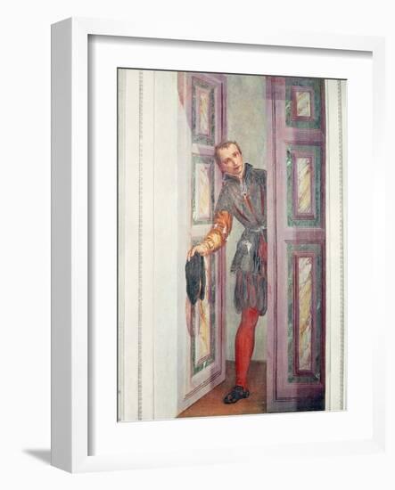 A Servant at the Door, 1562-Veronese-Framed Giclee Print