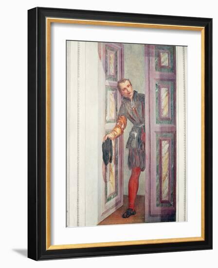 A Servant at the Door, 1562-Veronese-Framed Giclee Print