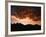 A Setting Sun Casts a Colorful Light on the Teton Mountains Near Jackson Hole-null-Framed Photographic Print