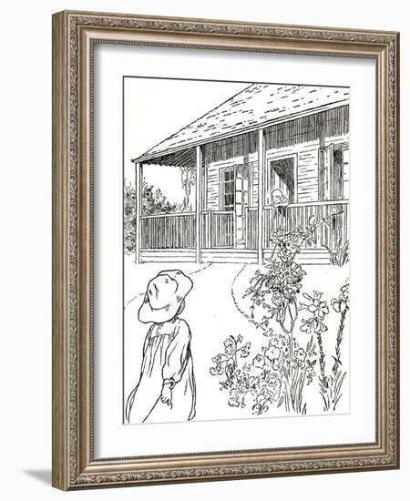 'A Settler's Home', 1912-Charles Robinson-Framed Giclee Print