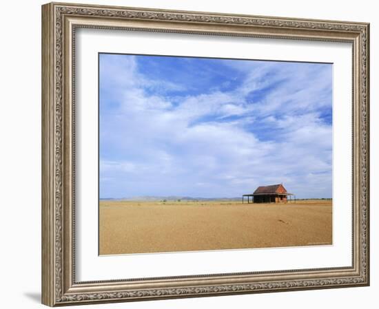 A Shack in the Outback, New South Wales, Australia-Mark Mawson-Framed Photographic Print