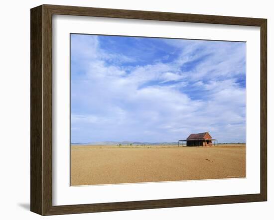 A Shack in the Outback, New South Wales, Australia-Mark Mawson-Framed Photographic Print