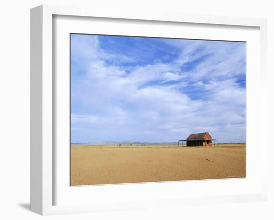 A Shack in the Outback, New South Wales, Australia-Mark Mawson-Framed Photographic Print