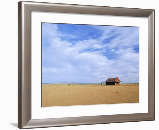 A Shack in the Outback, New South Wales, Australia-Mark Mawson-Framed Photographic Print