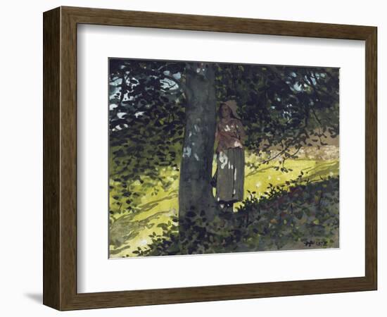 A Shady Spot, Houghton Farm, 1878-Winslow Homer-Framed Giclee Print