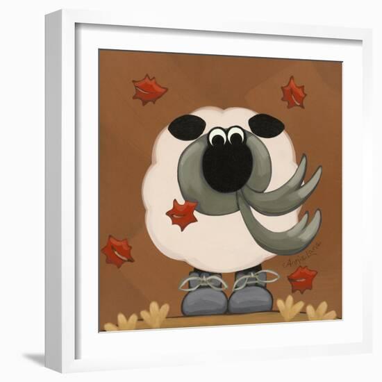 A Sheep in Fall Clothing-Annie Lane-Framed Giclee Print