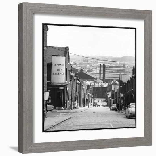 A Sheffield Street Scene-Henry Grant-Framed Photographic Print