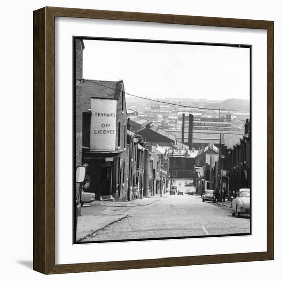 A Sheffield Street Scene-Henry Grant-Framed Photographic Print