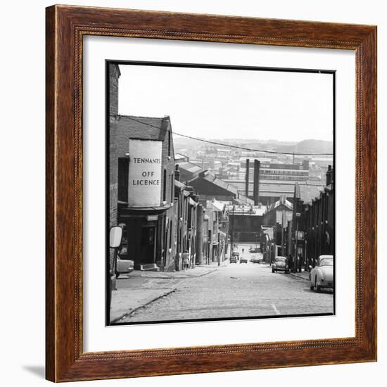 A Sheffield Street Scene-Henry Grant-Framed Photographic Print
