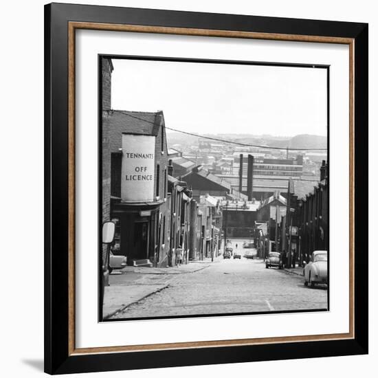 A Sheffield Street Scene-Henry Grant-Framed Photographic Print