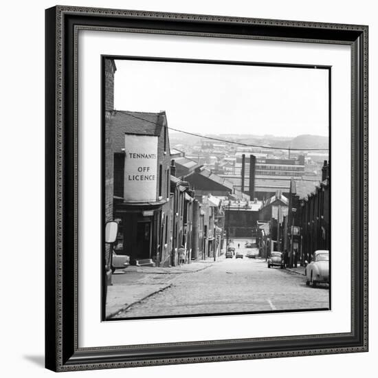 A Sheffield Street Scene-Henry Grant-Framed Photographic Print