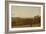 A Shepherd in a Landscape Looking across Dedham Vale Towards Langham, C.1810-John Constable-Framed Giclee Print